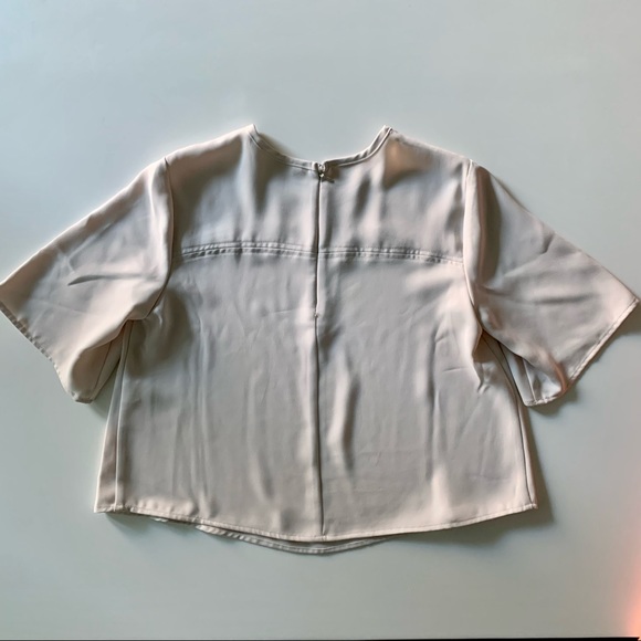 Rachel Roy cropped short sleeve boxy blouse - Picture 2 of 7